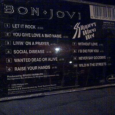Bon Jovi : Slippery when wet : CD