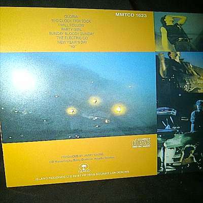 U2 : Under a Blood Red Sky : CD