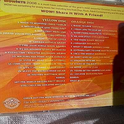 WOW Hits 2008 : 2 CD Set : CD