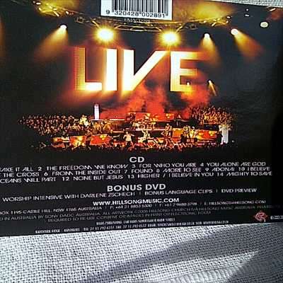 Hillsong : Live : Mighty to Save : Cd plus DVD : CD