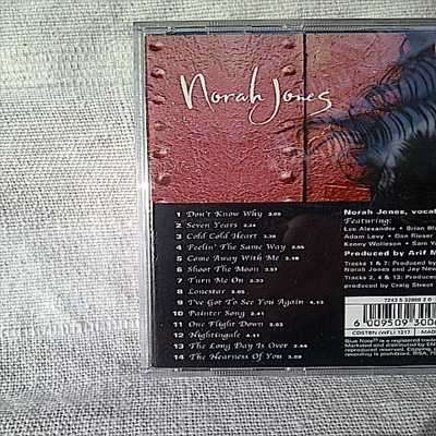 Norah Jones : Come Away with me : CD