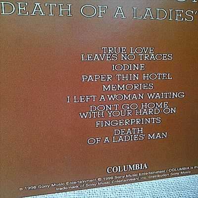 Leonard Cohen : Death of a ladies Man : CD