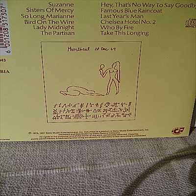 Leonard Cohen : Greatest Hits : CD