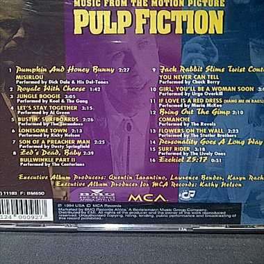 Pulp Fiction : Original Motion Picture Soundtrack : CD