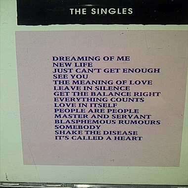Depeche Mode : The Singles : CD