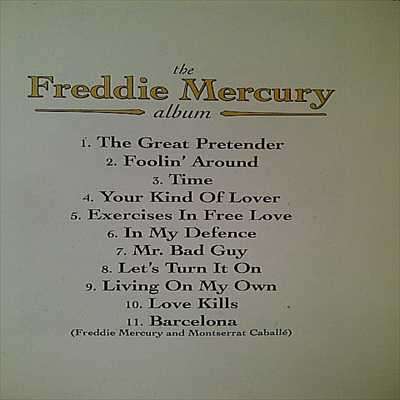Freddie Mercury : The Album : CD