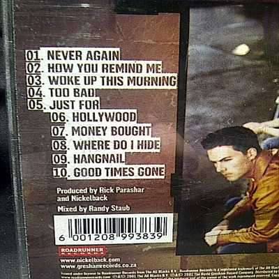 Nickelback : Silver Side Up : CD