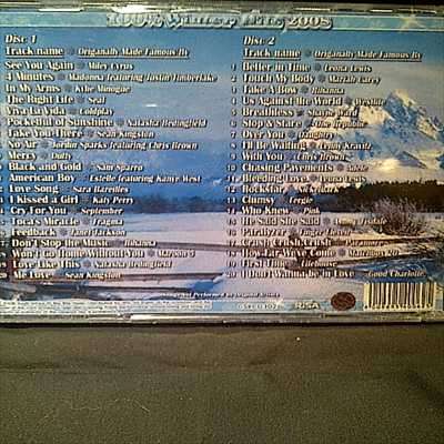 100% Winter Hits 2008 : 2 CD Set : Various Artists : CD