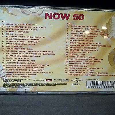 Now 50 : Special 50th Edition : 2 CD Set : CD
