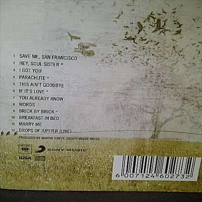 Train : Save Me San Francisco : CD