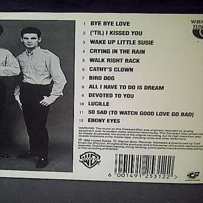The Everly Brothers : The Best of : CD
