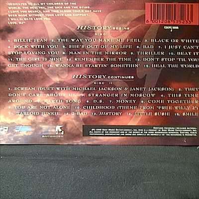Michael Jackson : History : 2 CD Set : CD
