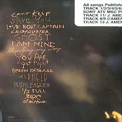 Pearl Jam : Riot Act  ( CD FOR SALE )