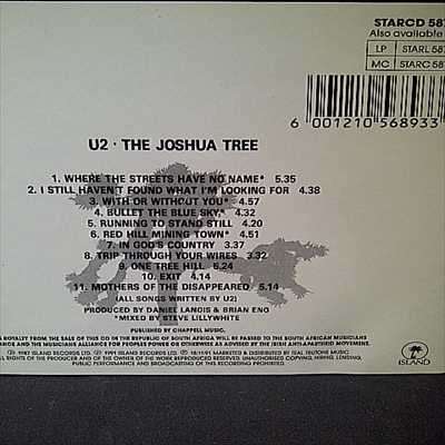 U2 : The Joshua Tree : CD