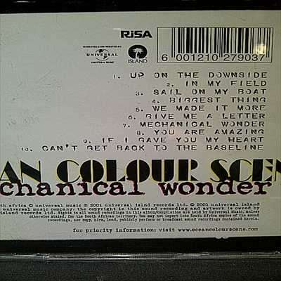 Ocean Coulor Scene : Mechanical Wonder : CD
