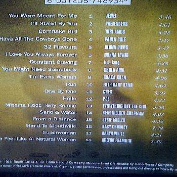 Power of a Woman : Original Artists : 18 hits : CD