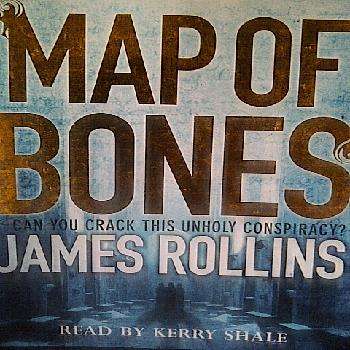 James Rollins : Map of Bones : Audio Book : 5 Cd Set : CD
