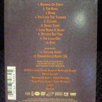 : Jackson Browne Running on Emptyand DVD : CD