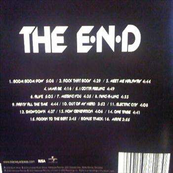 The Black Eyed Peas : The End : CD