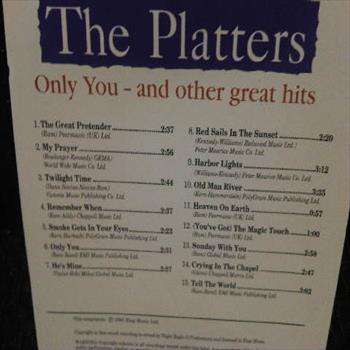 The Platters : Only you and other great Hits : CD