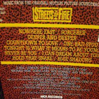 Streets of Fire : Original Music Soundtrack : CD