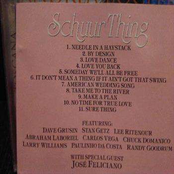 Diane Schuur : Schuur Thing : CD