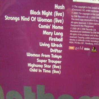 Deep Purple : Anthems : CD
