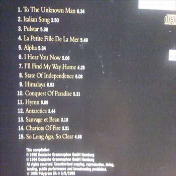 Vangelis : Portrait : CD