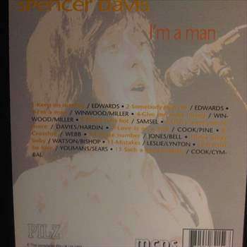 Spencer Davis : Im a Man : CD