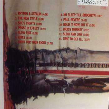 Beastie Boys : Licensed to Ill : CD