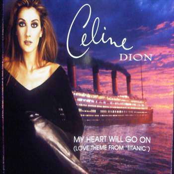 Celine Dion : My Heart will go OnSingle : Made in South Africa : CD