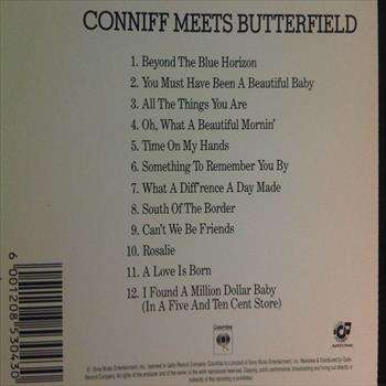 Billy Butterfield and Ray Conniff : Conniff meets Butterfield