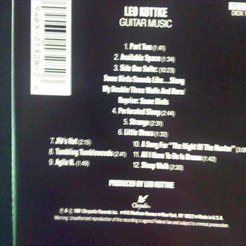 Leo Kotke : Guitar Music : CD