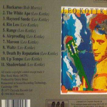 Leo Kotke : Leo Kotke : CD