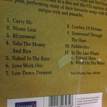 Crosby and Nash : Bittersweet : CD