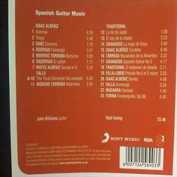John Williams : Spanish Guitar Music : CD