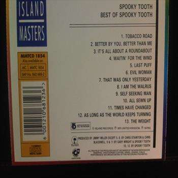 Spooky Tooth : The Best of Spooky Tooth : CD