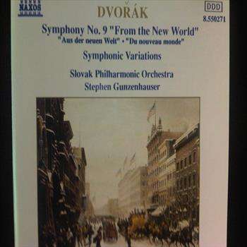 Dvorak : Symphony No 9 Symphonic Variations : CD