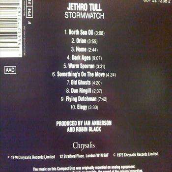 Jethro Tull : Stormwatch : CD