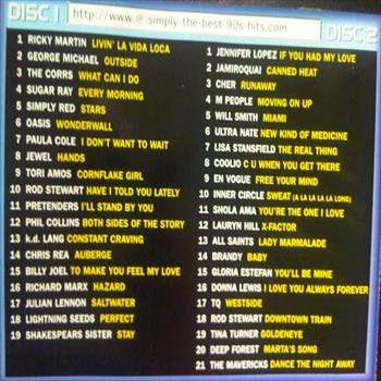 Simply the Best 90s Hits : 2 Cd Set Various Artists