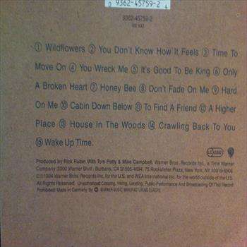 Tom Petty : Wildflowers : CD