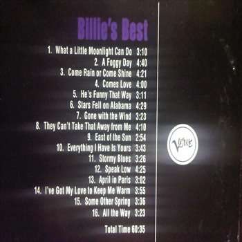 Billie Holiday : Billies Best : CD