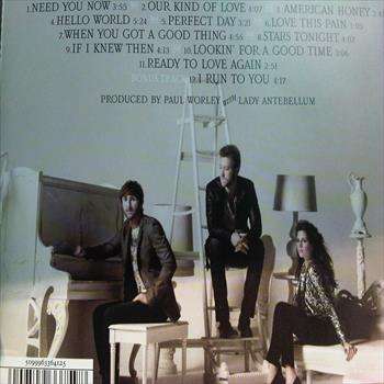 Lady Antebellum : Need you Now : CD