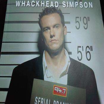 Whackhead Simpson : Serial Prankster : 2 CD Set : CD