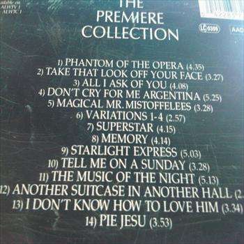 Andrew Lloyd Webber : The Royal Premier Collection : CD