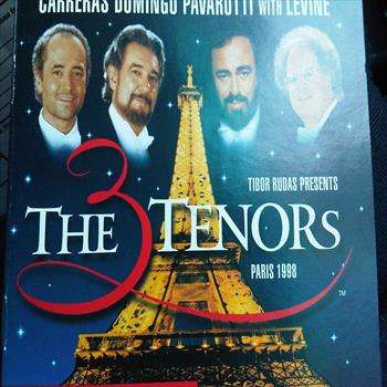 The 3 Tenors in Paris : Carreras Domingo Pavarotti with Levine : CD