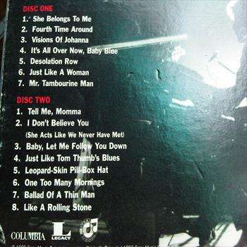 Bob Dylan Live 1966 : The Bootleg Series Volume 4 : 2 CD Set : CD
