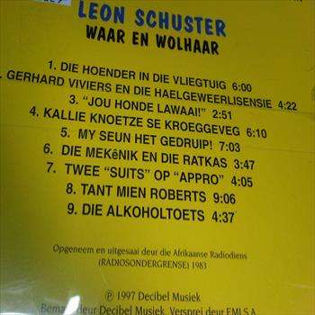 Leon Schuster : Waar en Wolhaar : CD