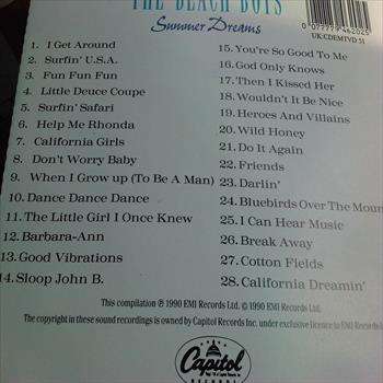 The Beach Boys : Summer Dreams : CD