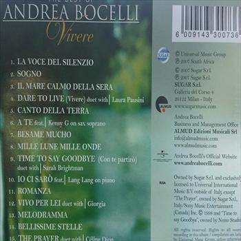 Andrea Bocelli : The Best of : CD